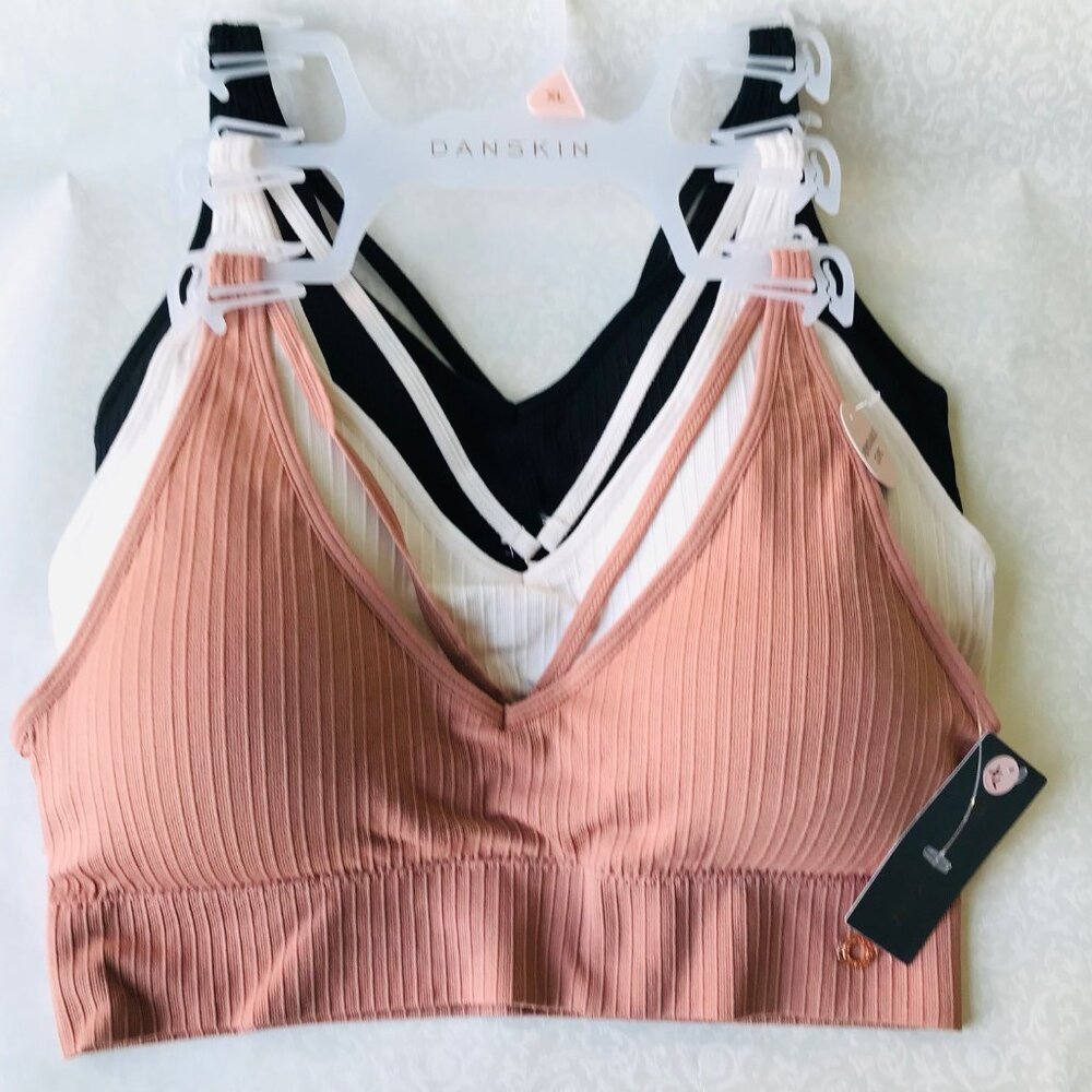 Danskin Intimates   BRAS  Removable Pads   Multiway Strap 3-set  Size : XL